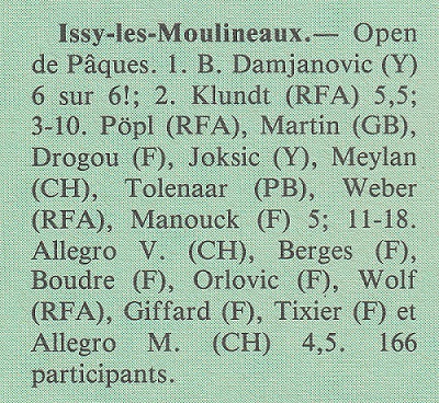 Open Issy 1981